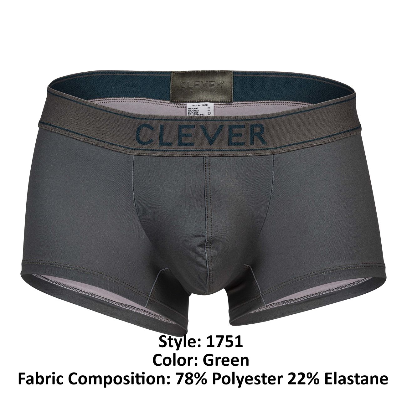 Clever Masculine Male Boxer Briefs Trunks Underwear for Men. Ropa Colombiana - Picture 174 of 238