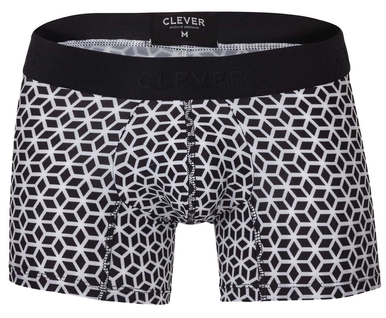 Mens Underwear: Clever 1854 Cuadricula Trunks - Picture 6 of 6