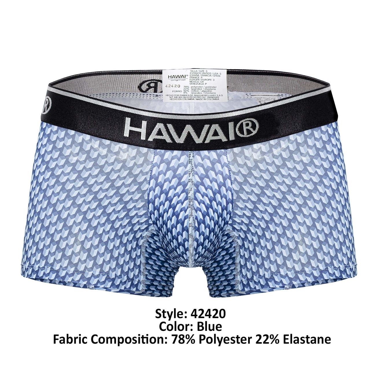 HAWAIR Fashion Boxer Briefs Underwear Trunks for Men. Ropa interior Colombiana - Picture 30 of 106
