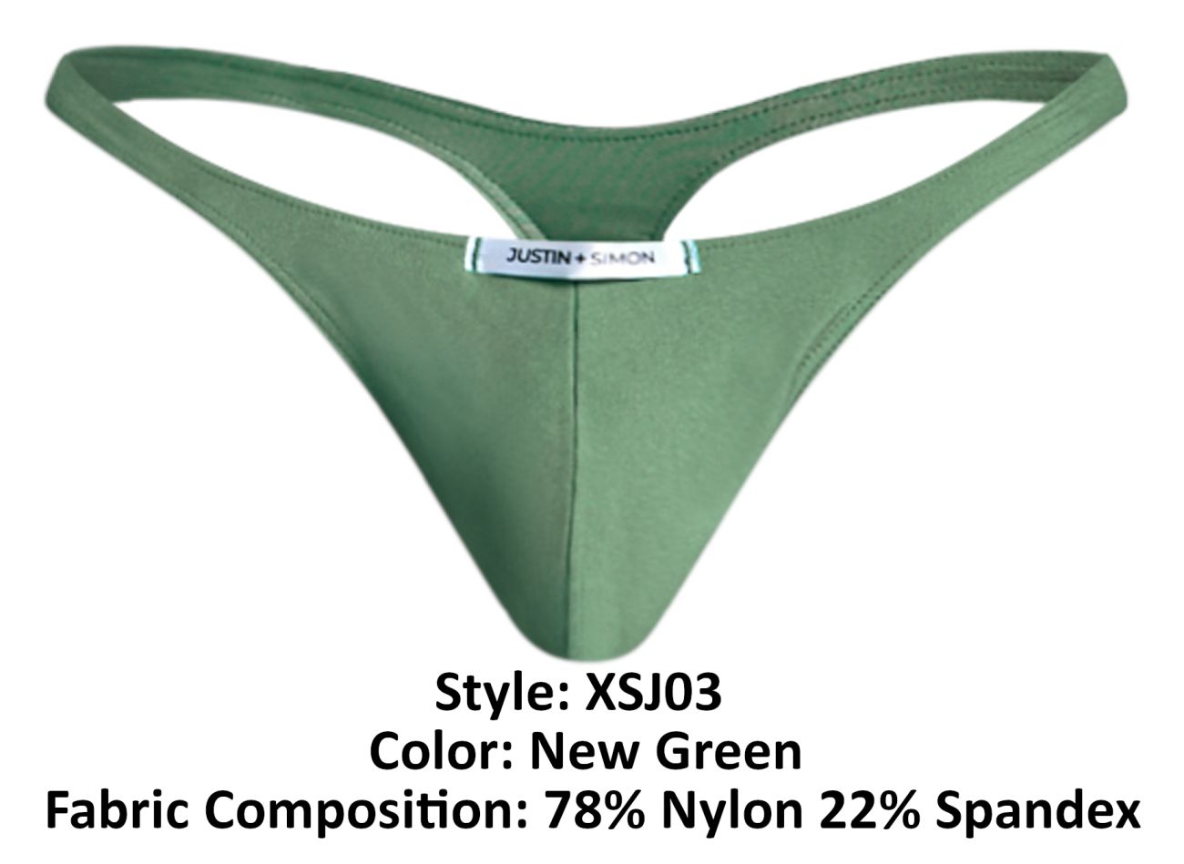 JUSTIN+SIMON Hombres Moda Ropa Interior Tangas y Tangas - Imagen 63 de 115